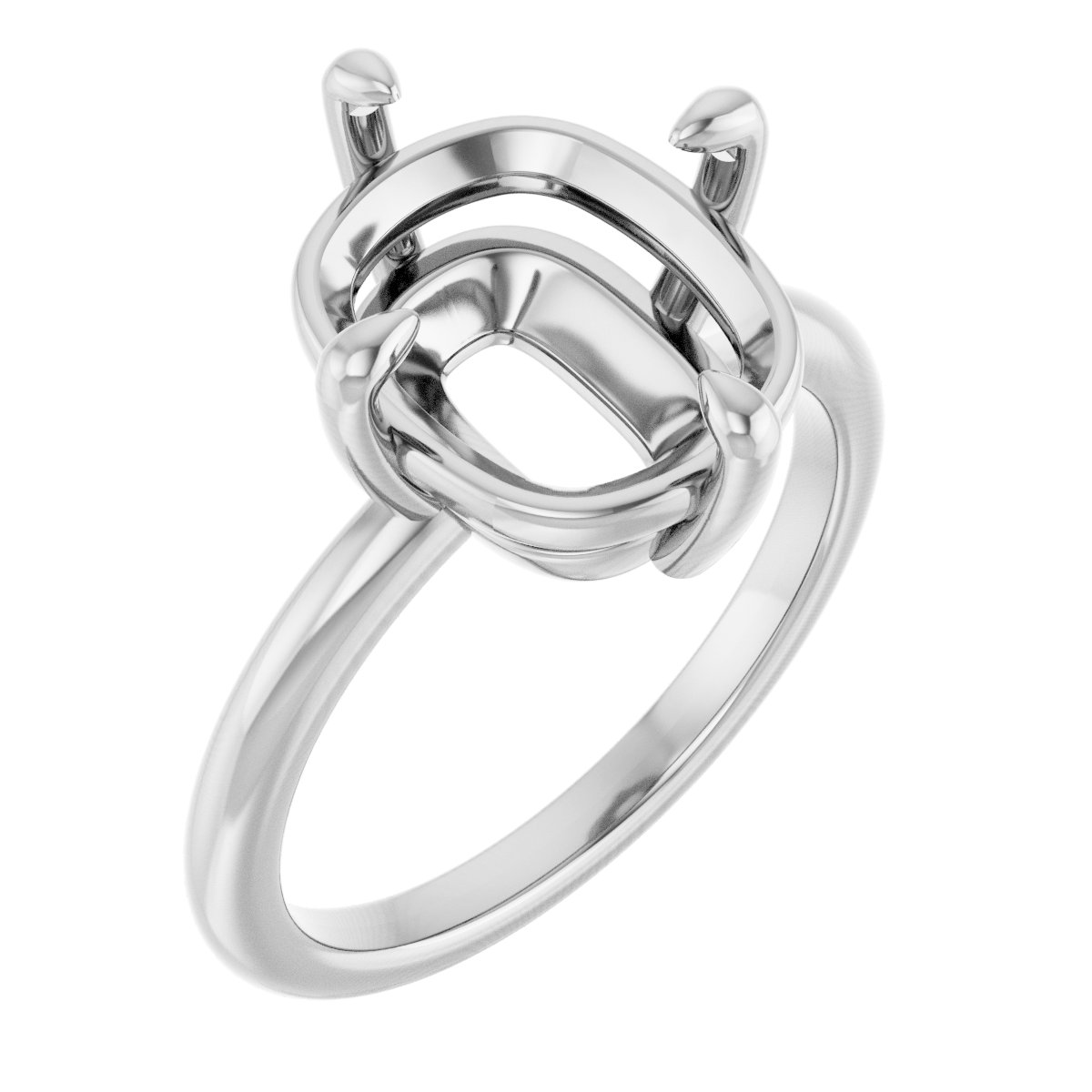 Claw-Prong Solitaire Ring