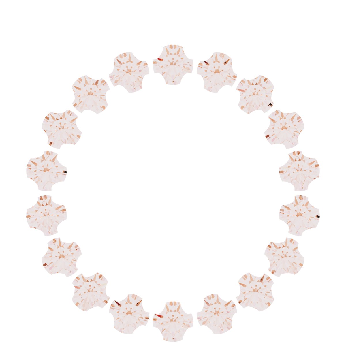 Accented Circle Dangle