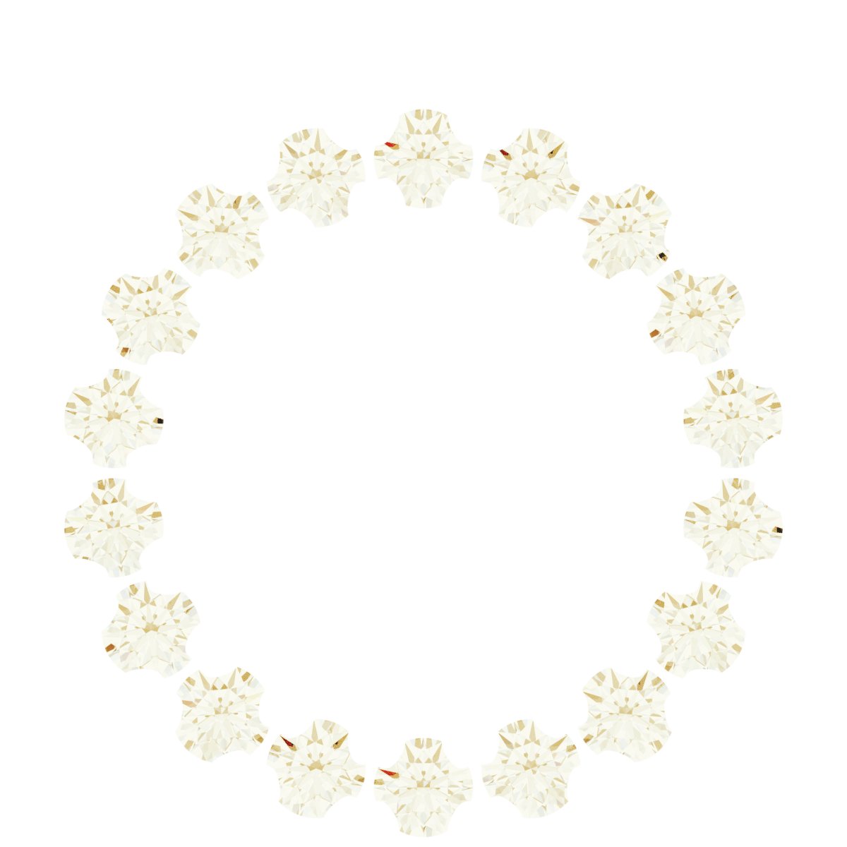 Accented Circle Dangle