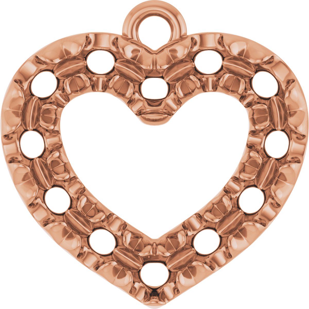 Accented Heart Dangle