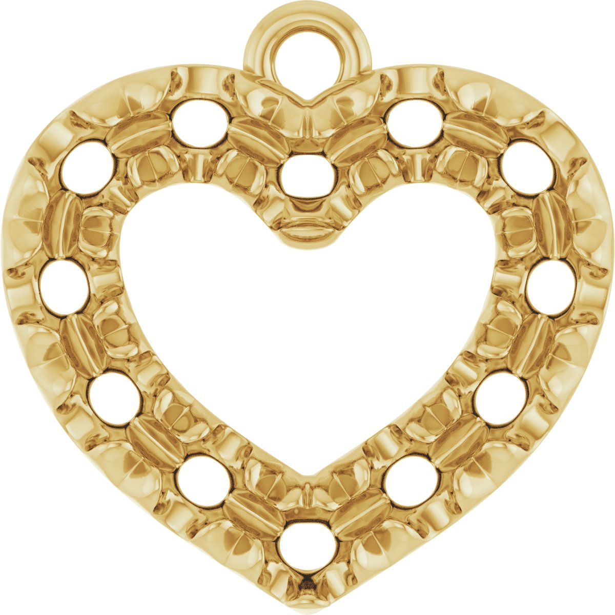 Accented Heart Dangle