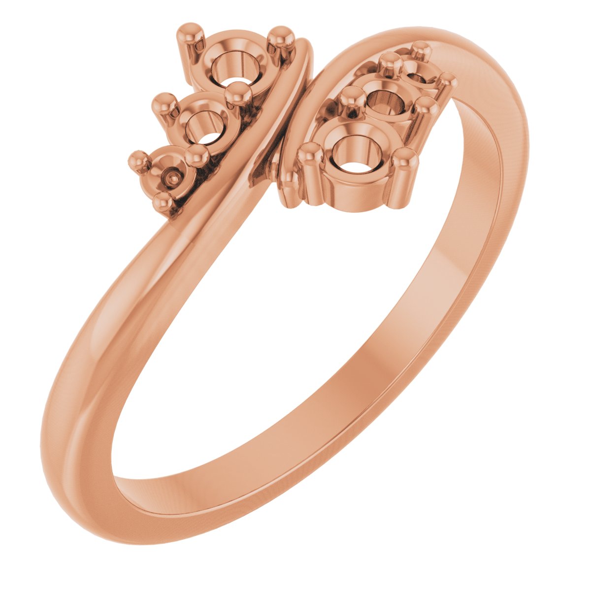 Accented Bypass Ring