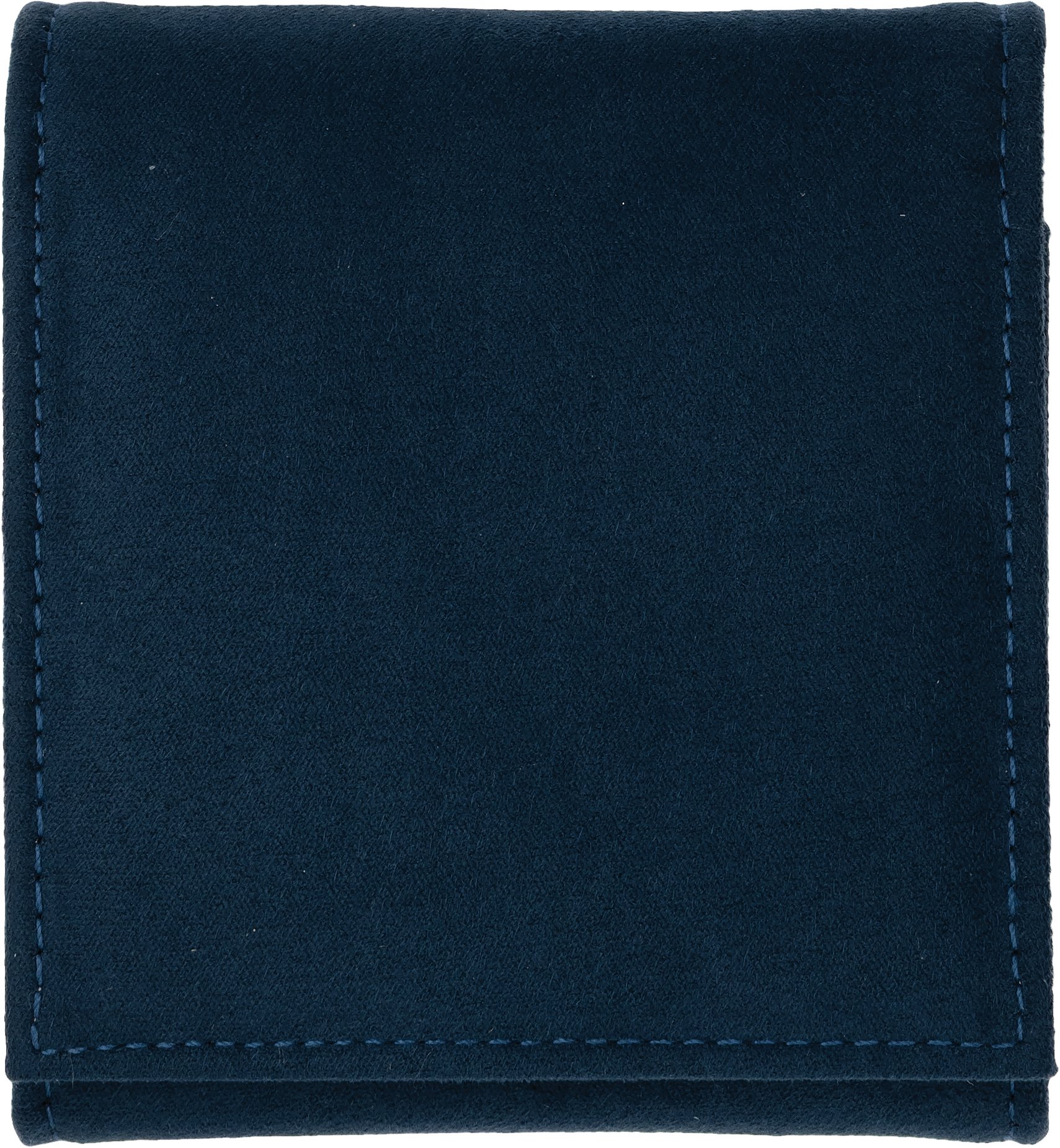 Suede Travel Case with Snap Closure