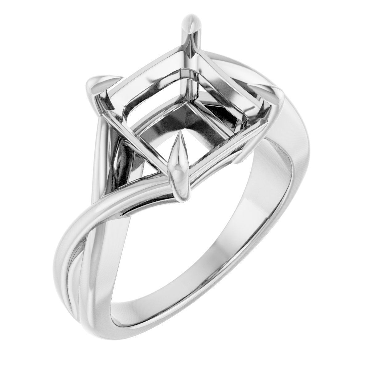 Claw-Prong Solitaire Engagement Ring