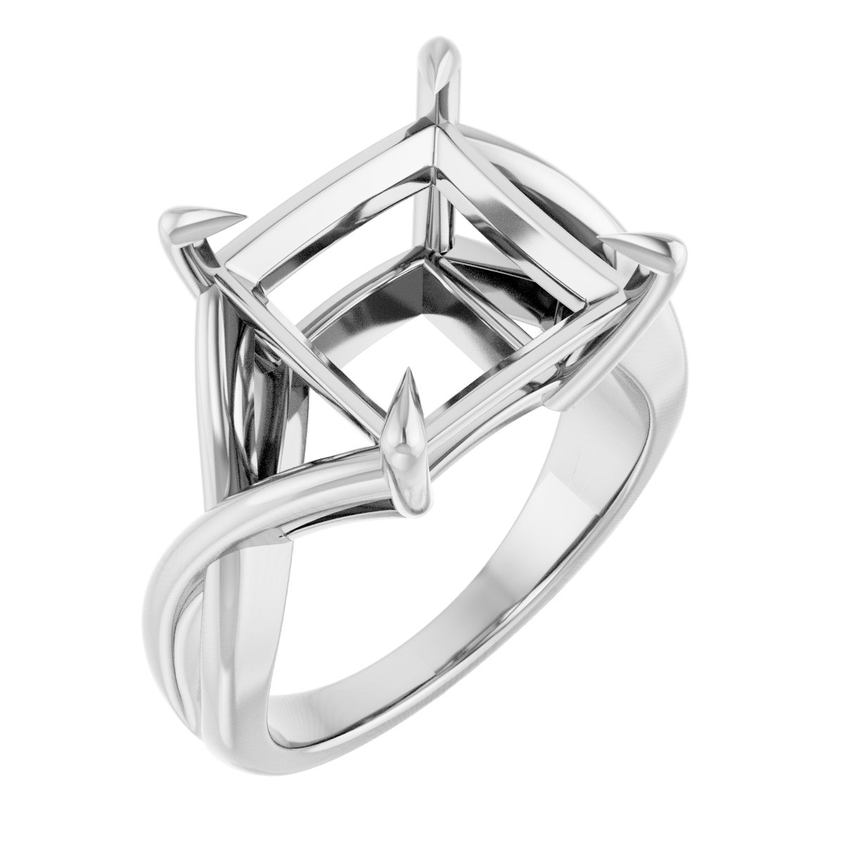 Claw-Prong Solitaire Engagement Ring