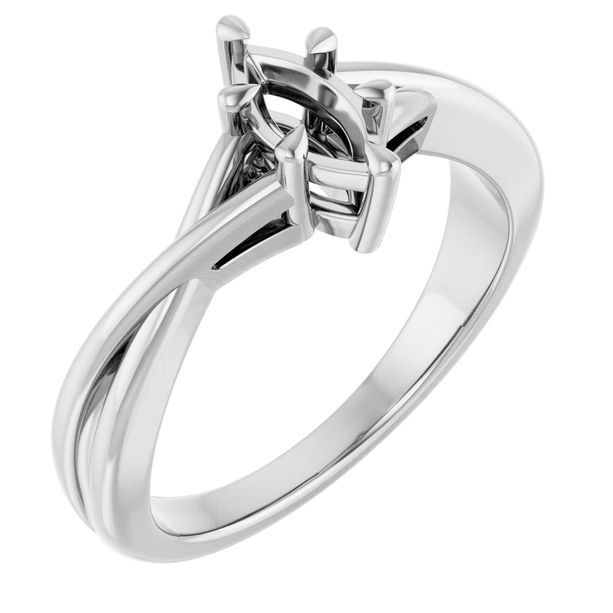 Claw-Prong Solitaire Engagement Ring