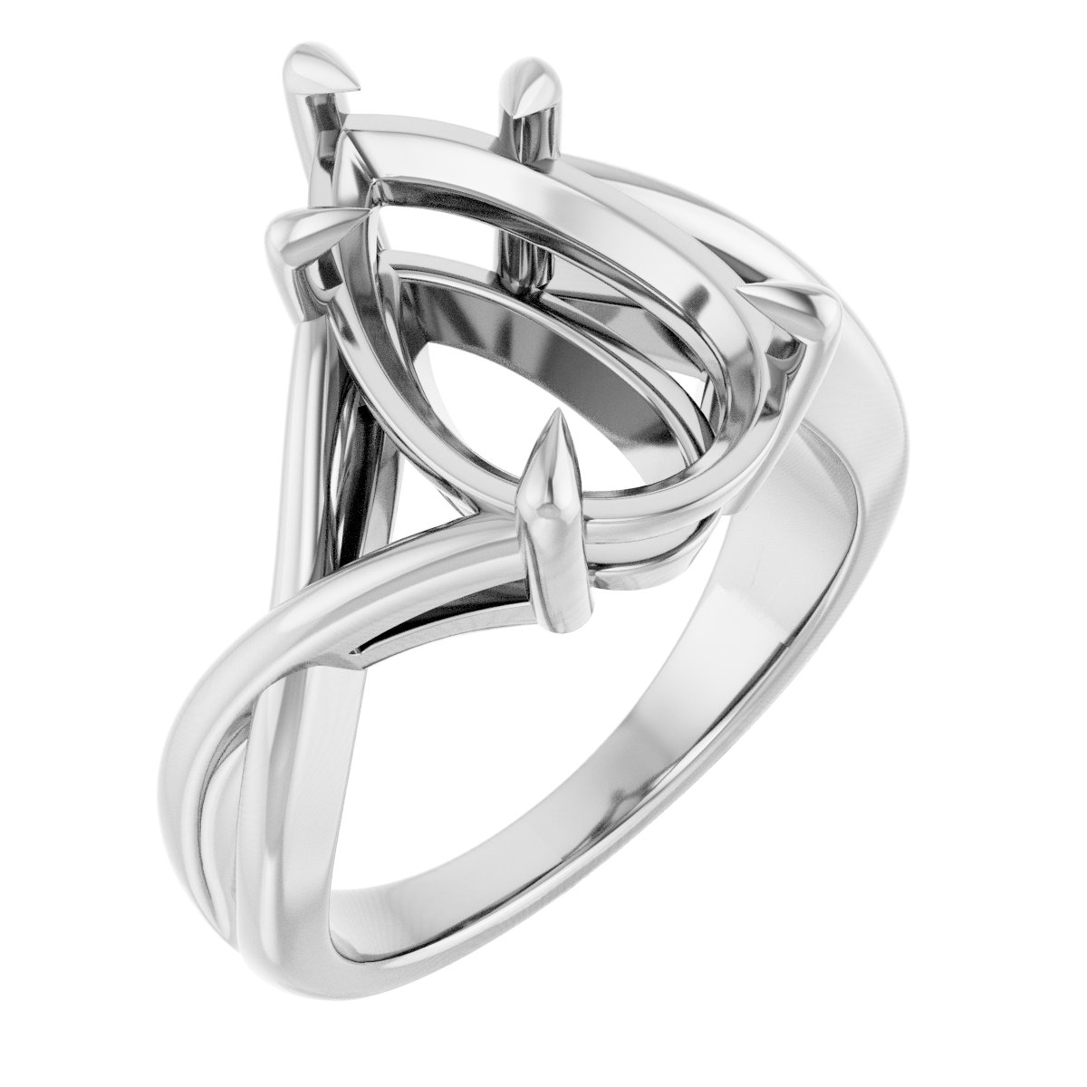 Claw-Prong Solitaire Engagement Ring