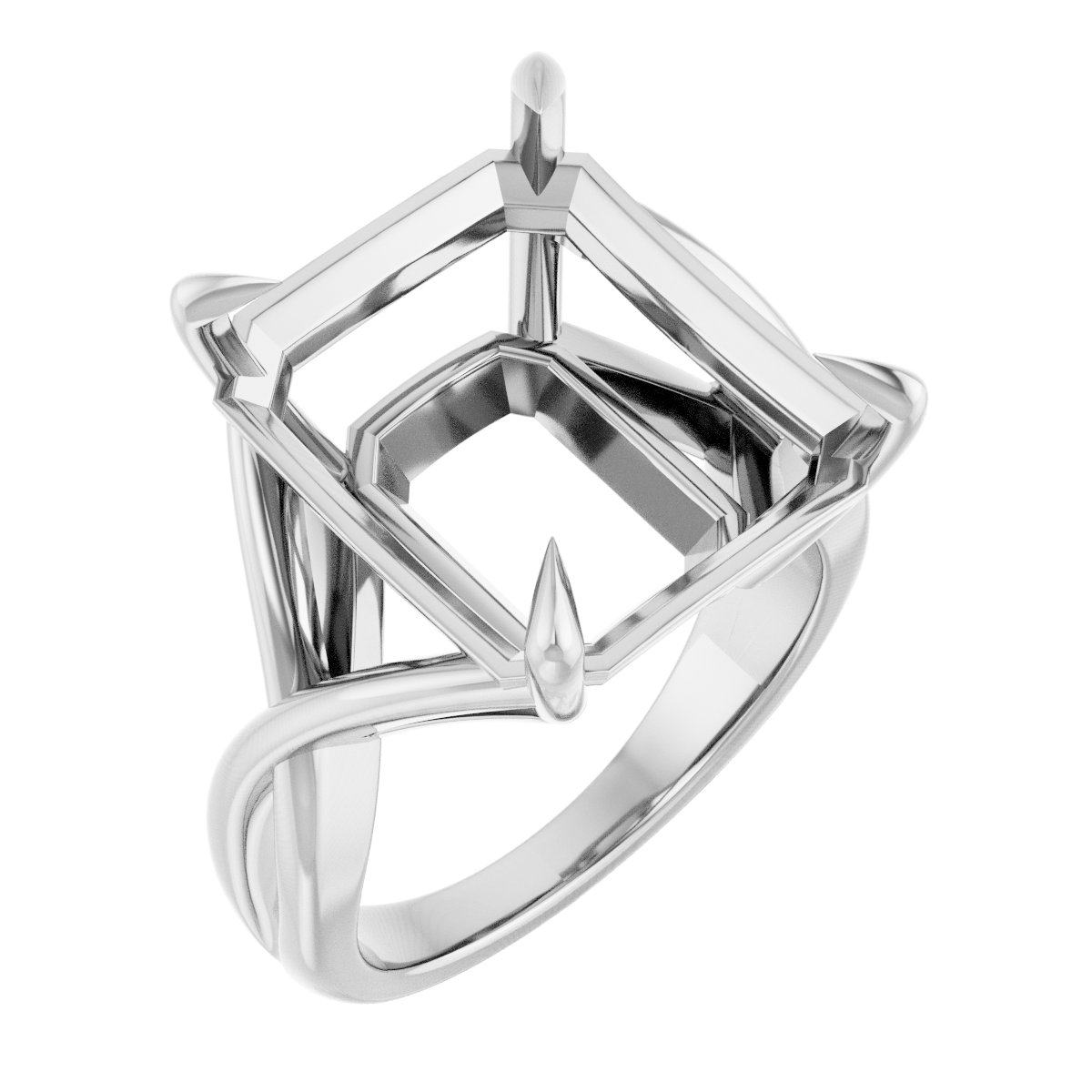 Claw-Prong Solitaire Engagement Ring