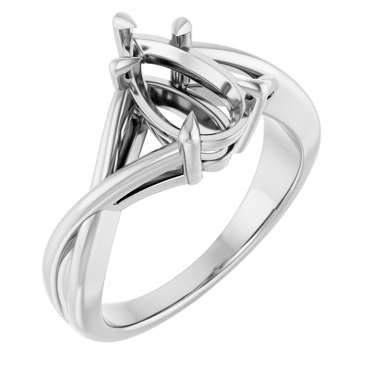Claw-Prong Solitaire Engagement Ring