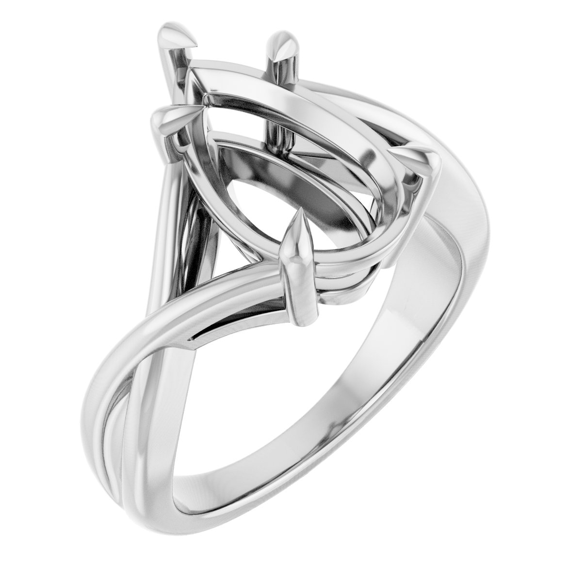 Claw-Prong Solitaire Engagement Ring