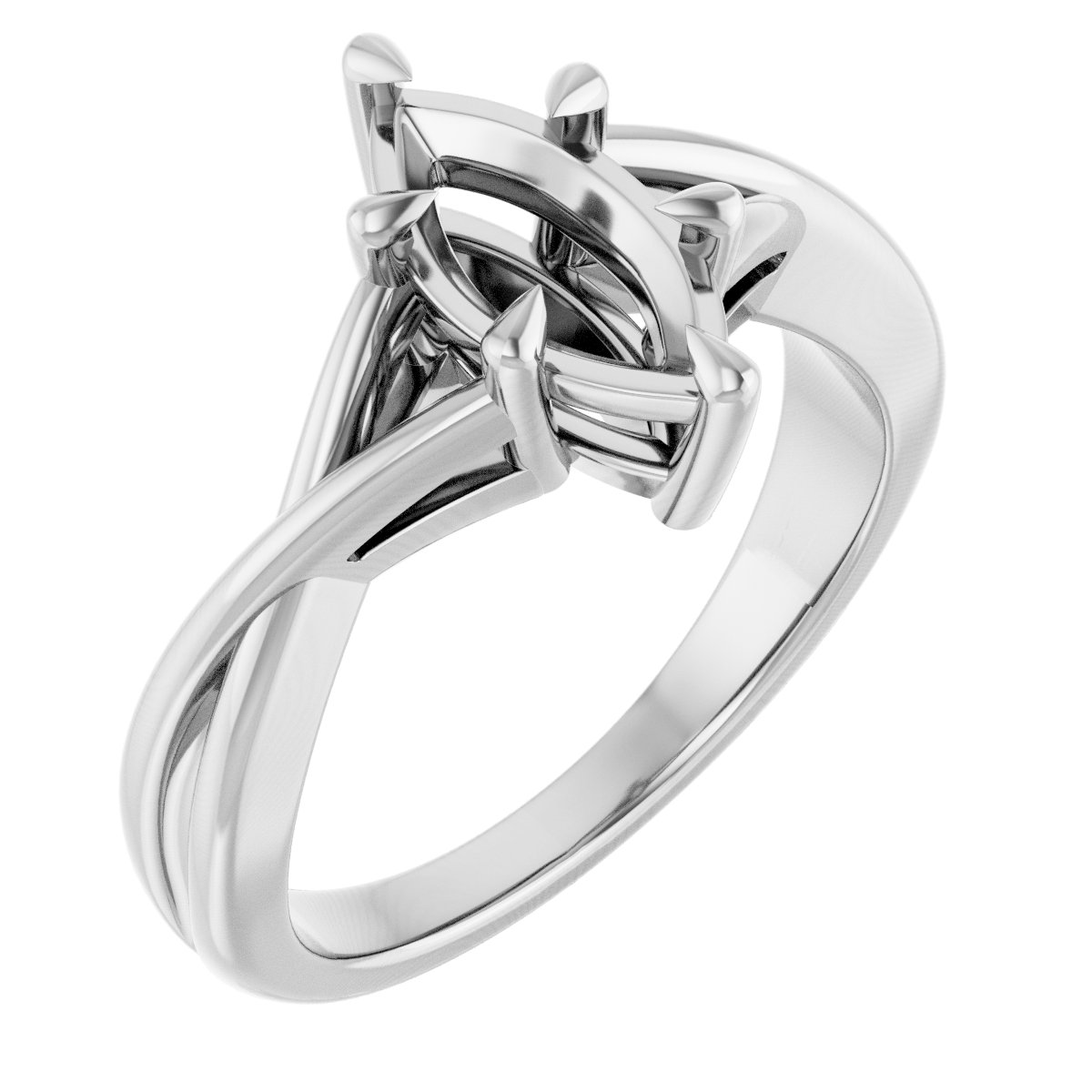Claw-Prong Solitaire Engagement Ring