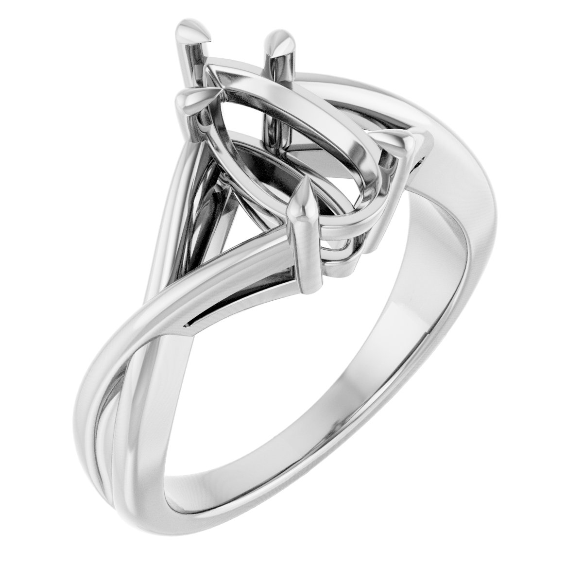 Claw-Prong Solitaire Engagement Ring