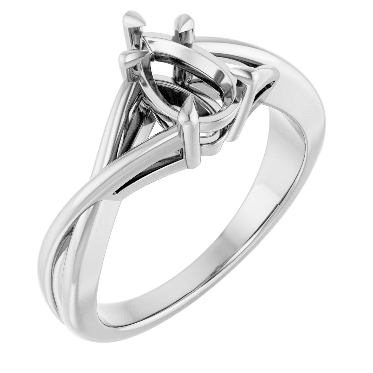 Claw-Prong Solitaire Engagement Ring