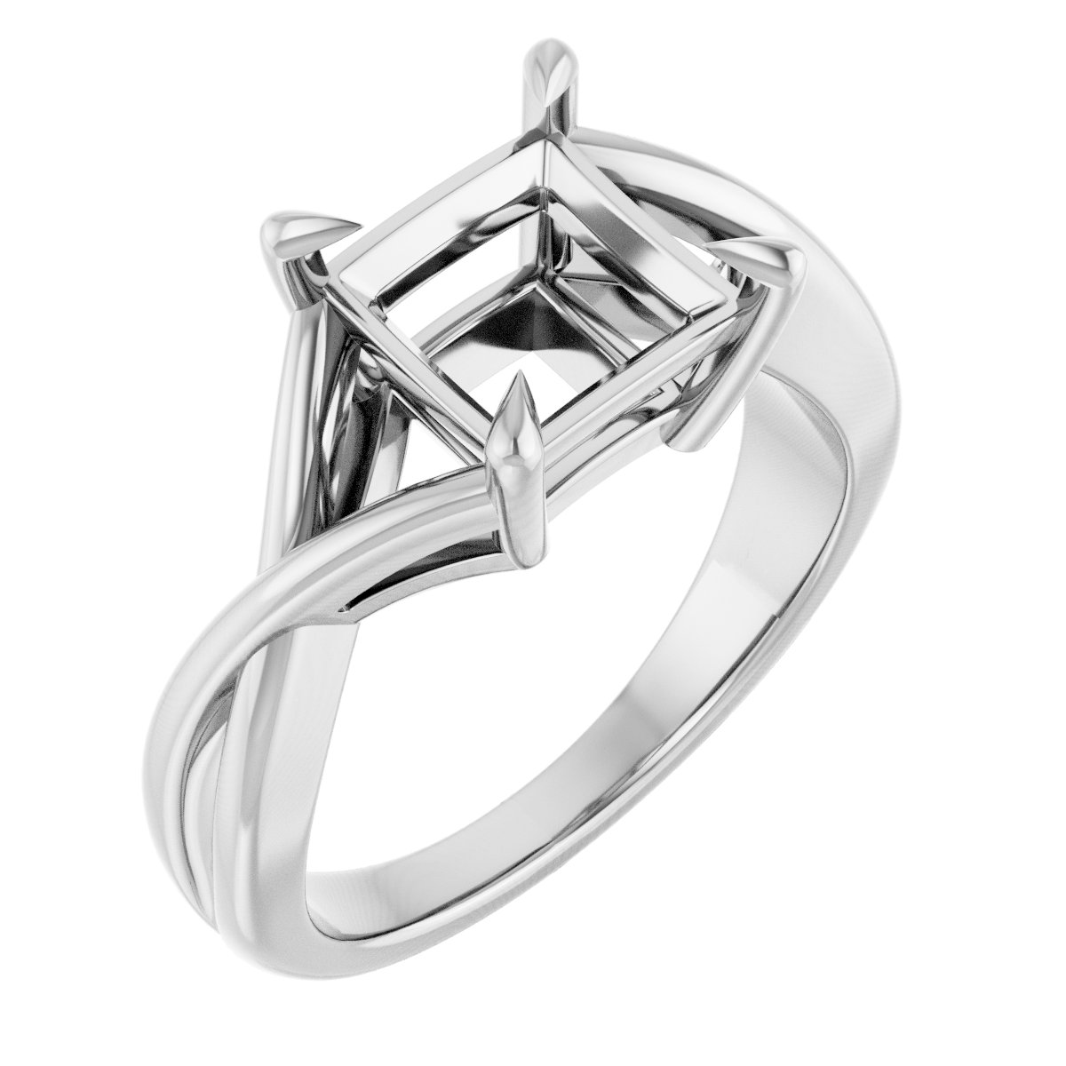 Claw-Prong Solitaire Engagement Ring