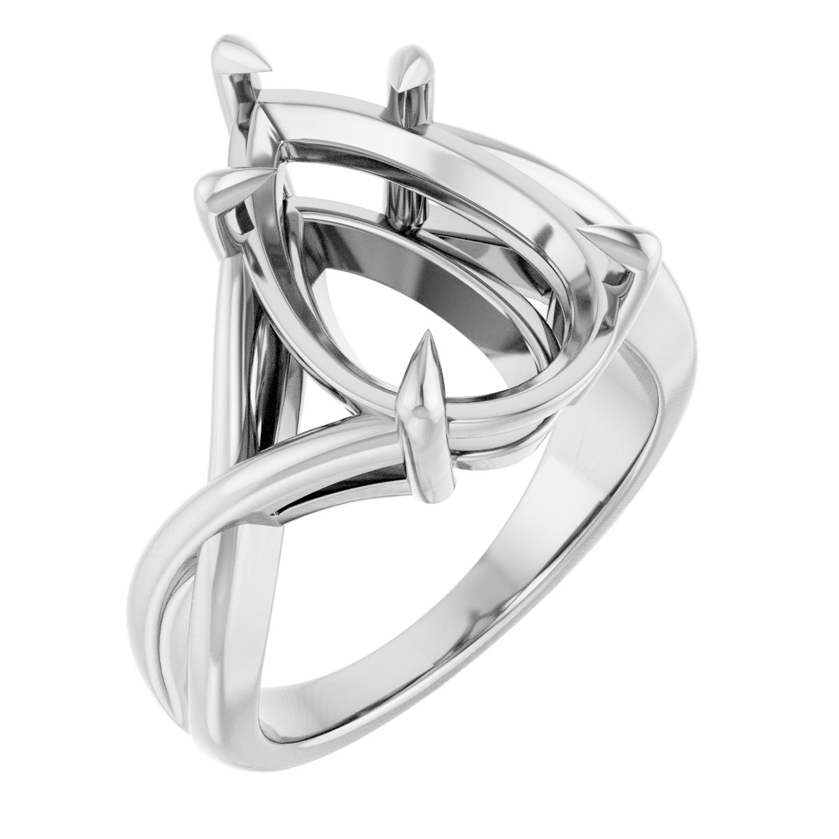 Claw-Prong Solitaire Engagement Ring