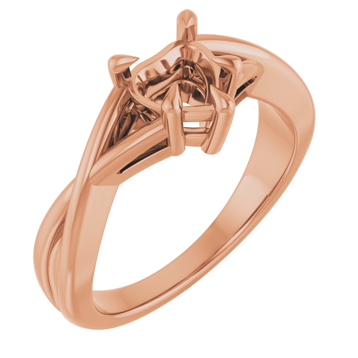 Claw-Prong Solitaire Engagement Ring