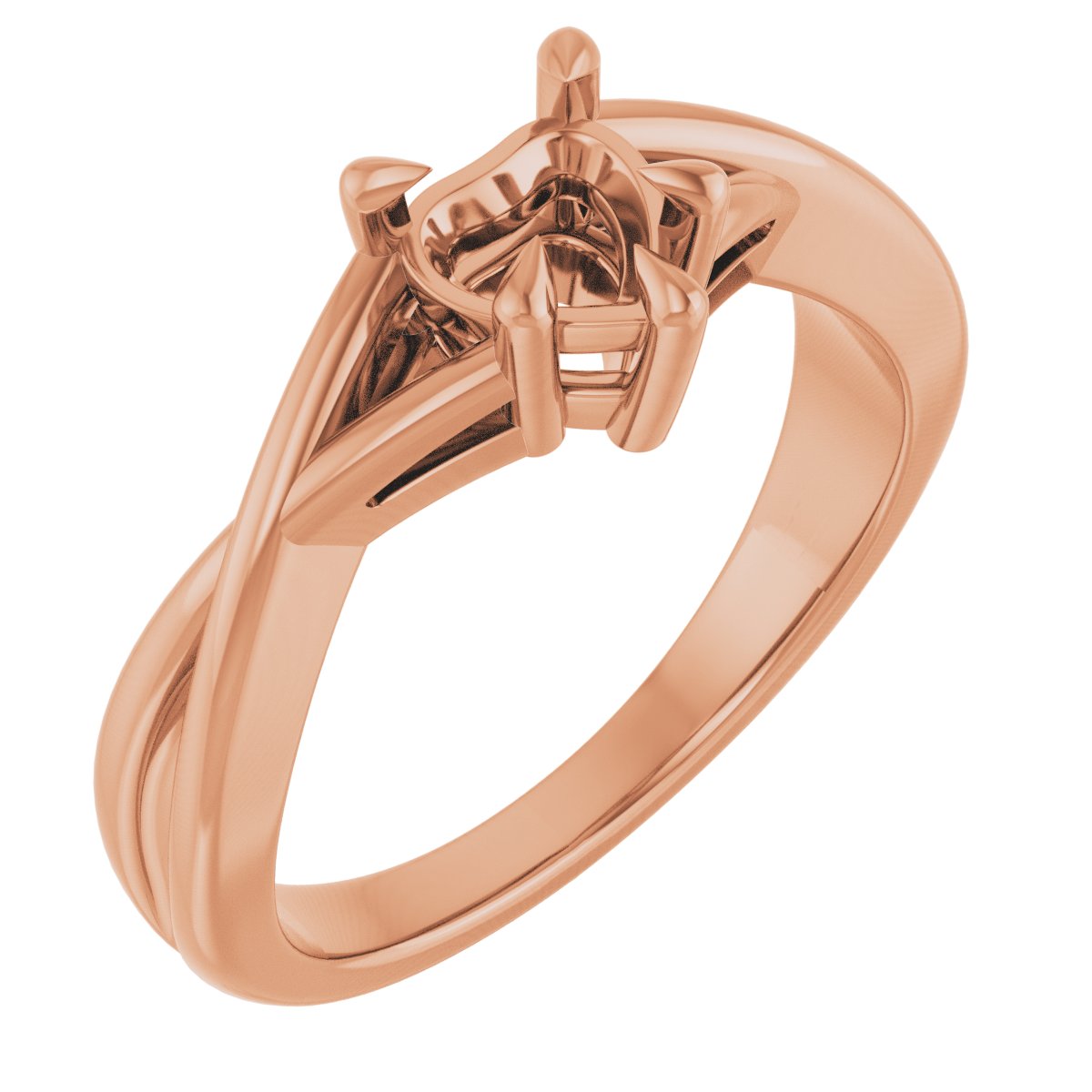 Claw-Prong Solitaire Engagement Ring