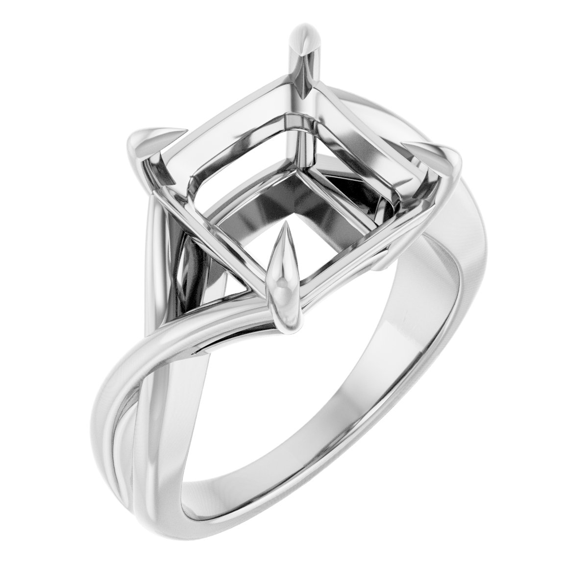 Claw-Prong Solitaire Engagement Ring