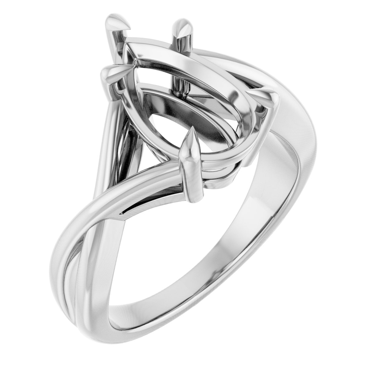 Claw-Prong Solitaire Engagement Ring