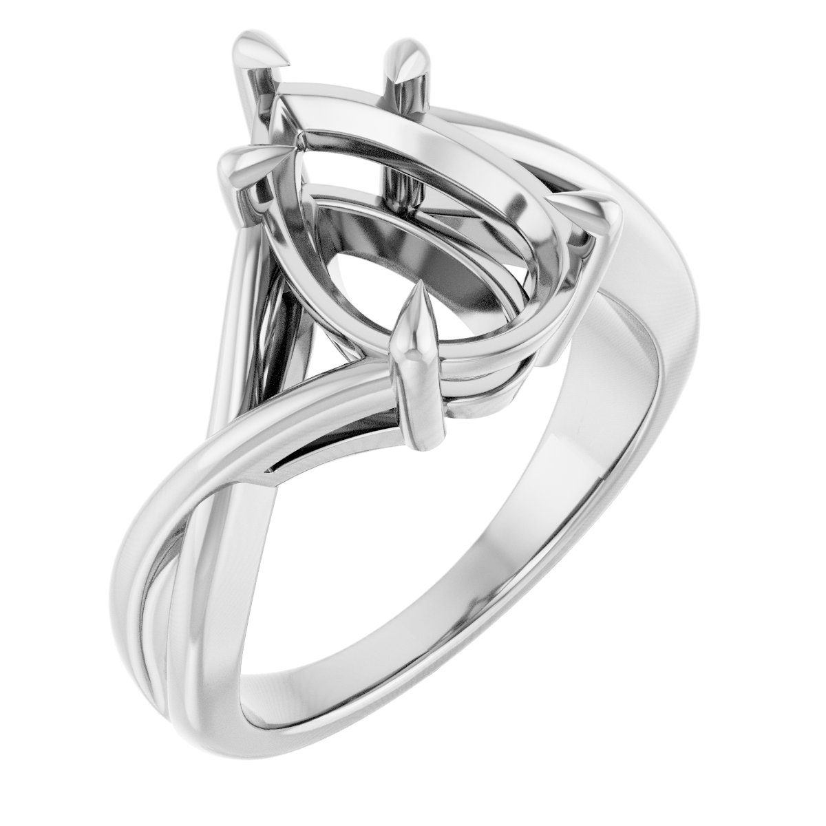 Claw-Prong Solitaire Engagement Ring