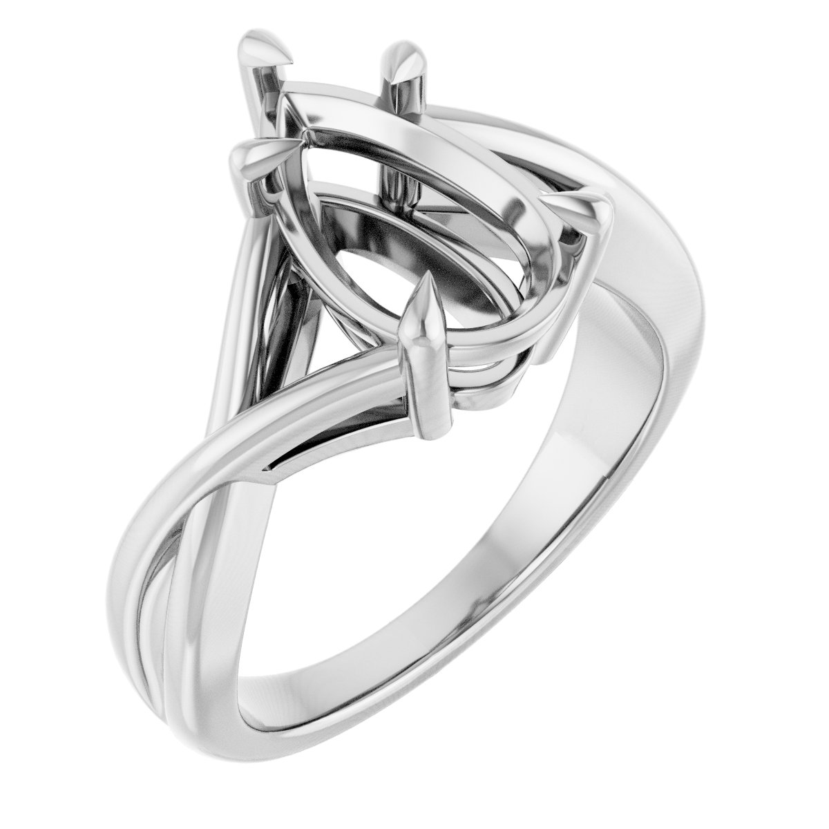 Claw-Prong Solitaire Engagement Ring