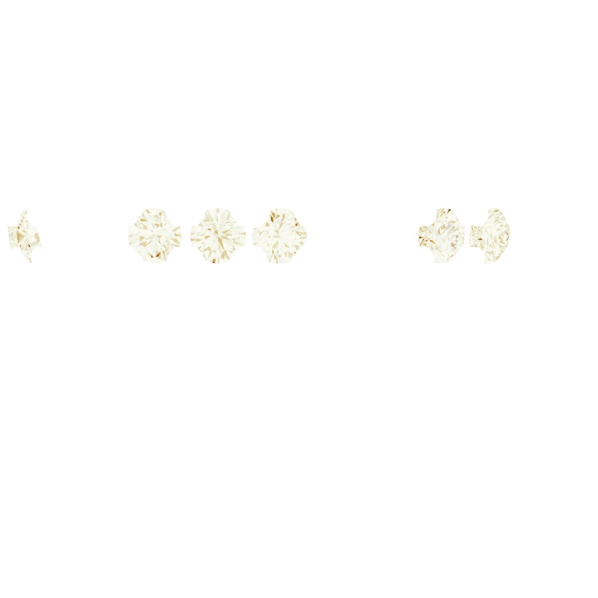 4-Prong Pre-Notched Claw Hidden Halo-Style Peg Setting