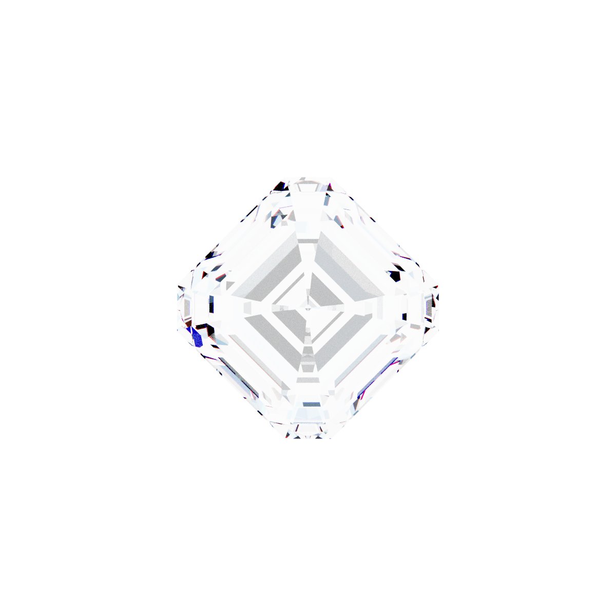 Asscher Bezel-Set Link