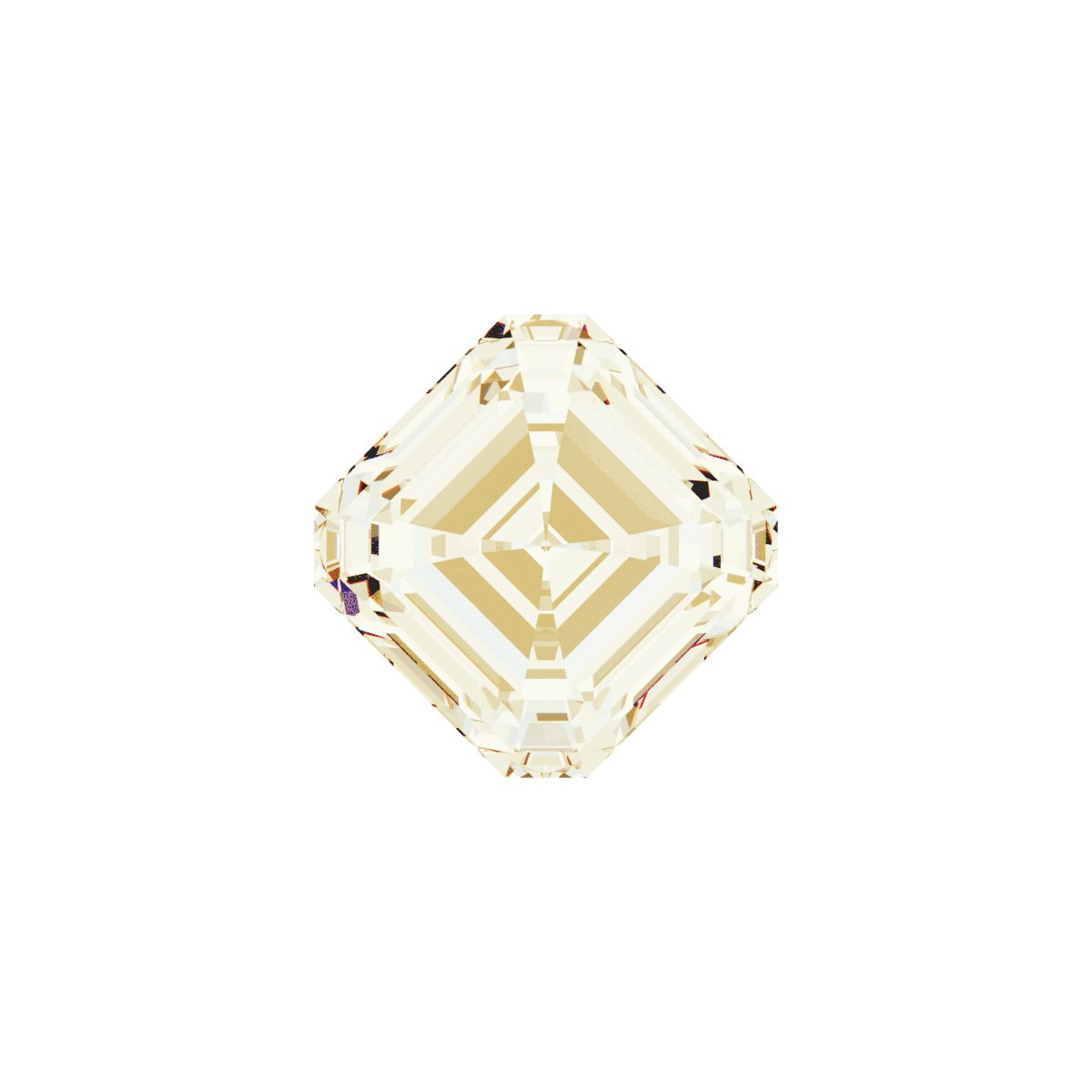 Asscher Bezel-Set Link