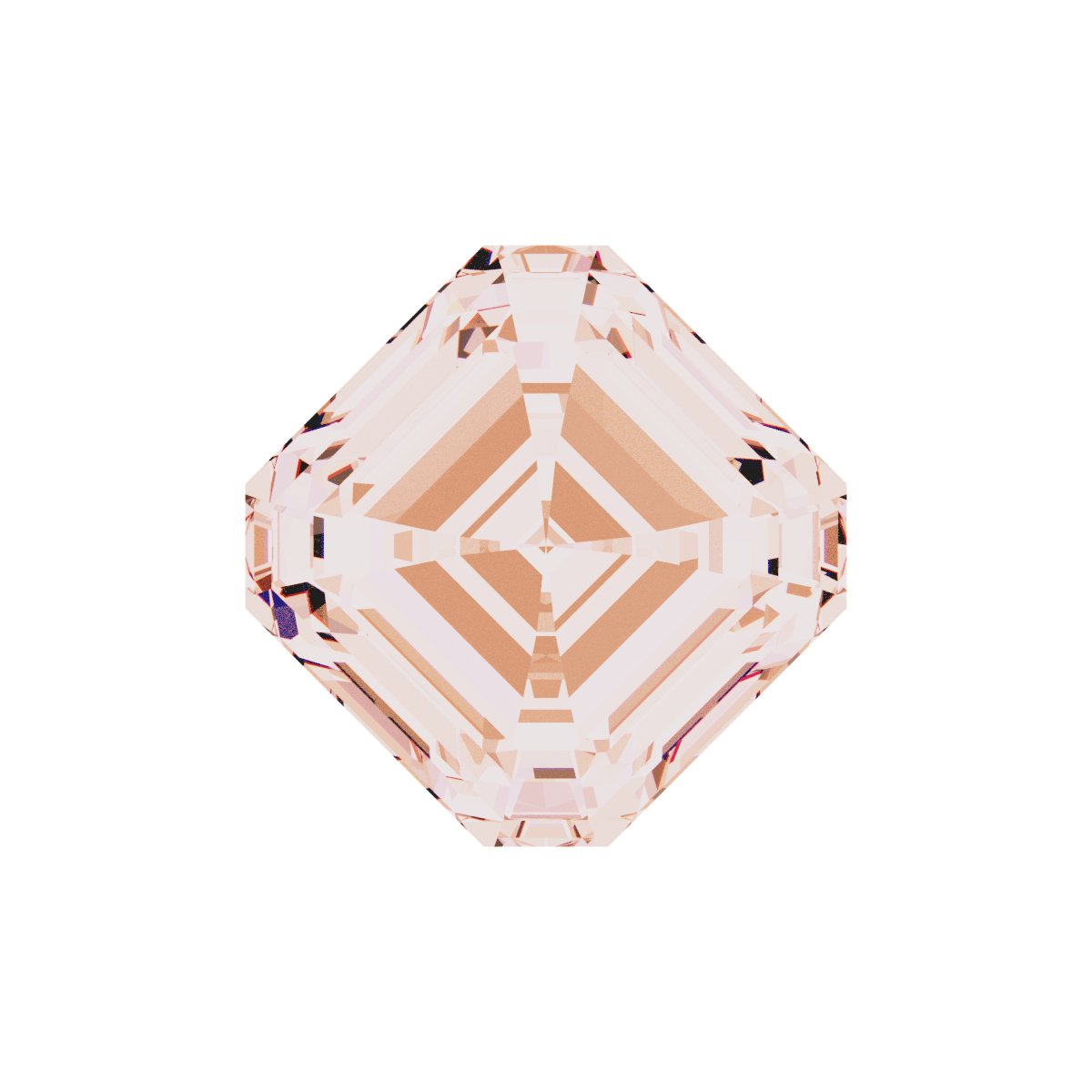 Asscher Bezel-Set Link
