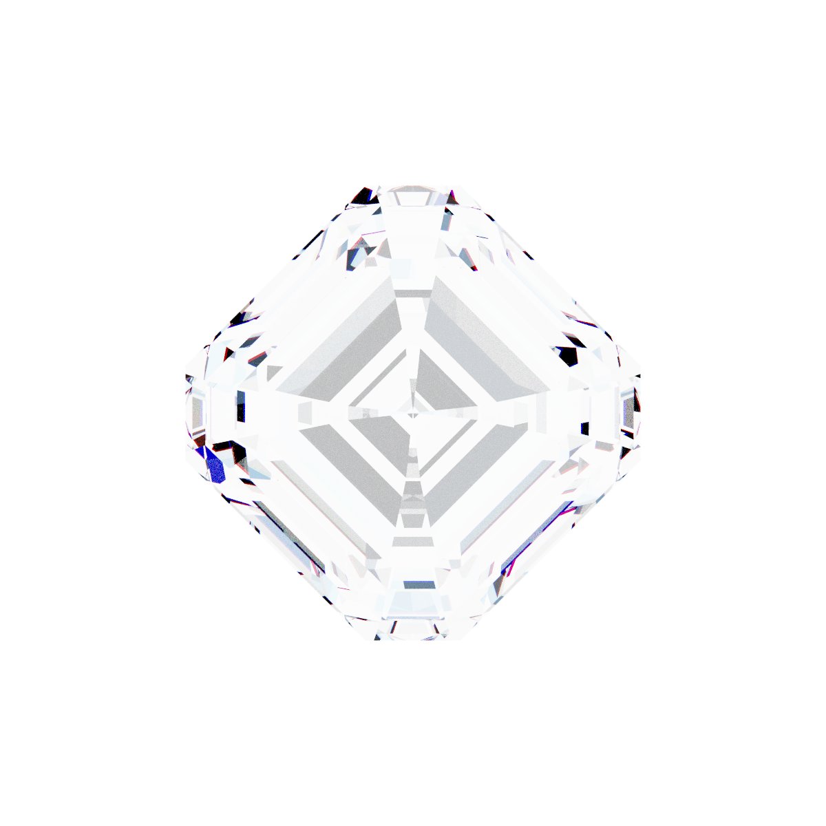 Asscher Bezel-Set Link