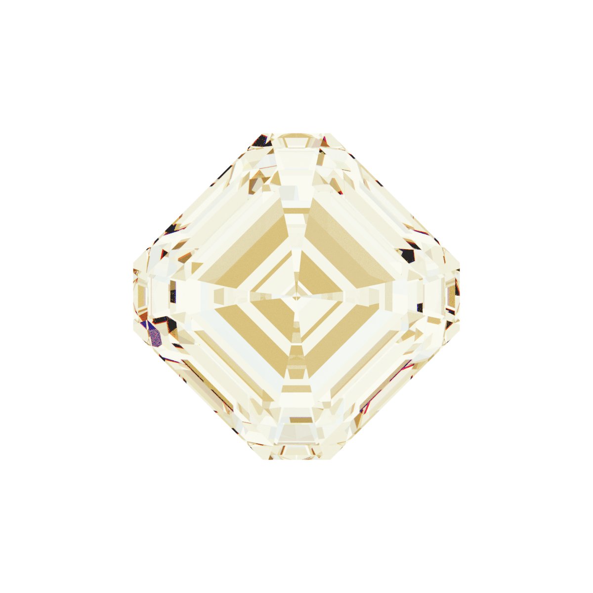 Asscher Bezel-Set Link
