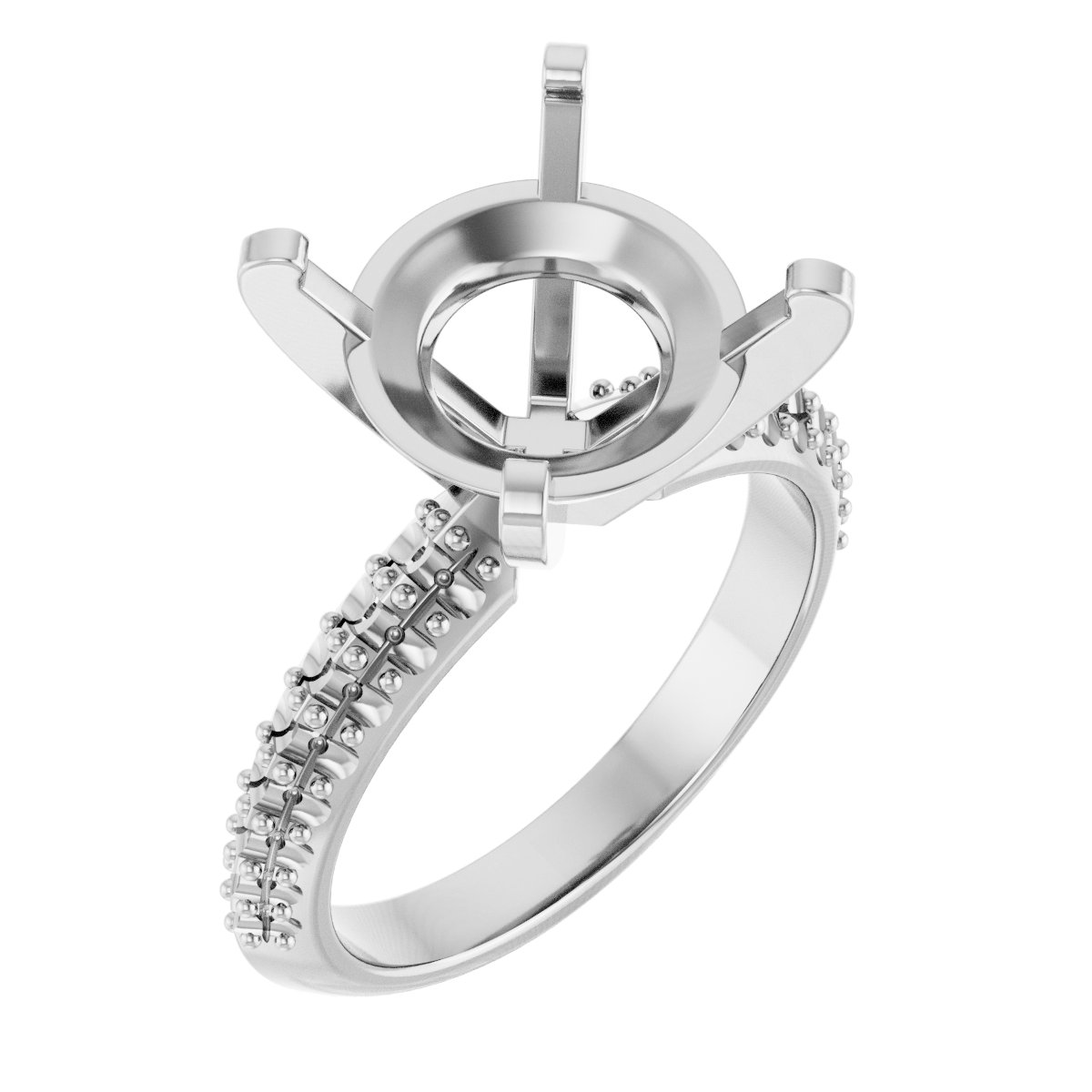 Knife-Edge Engagement Ring