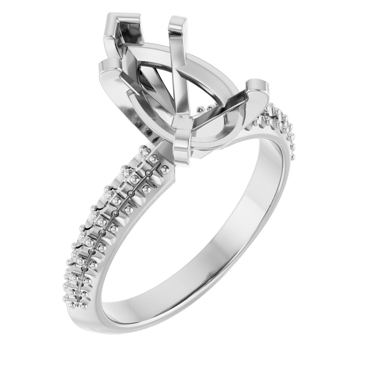 Knife-Edge Engagement Ring