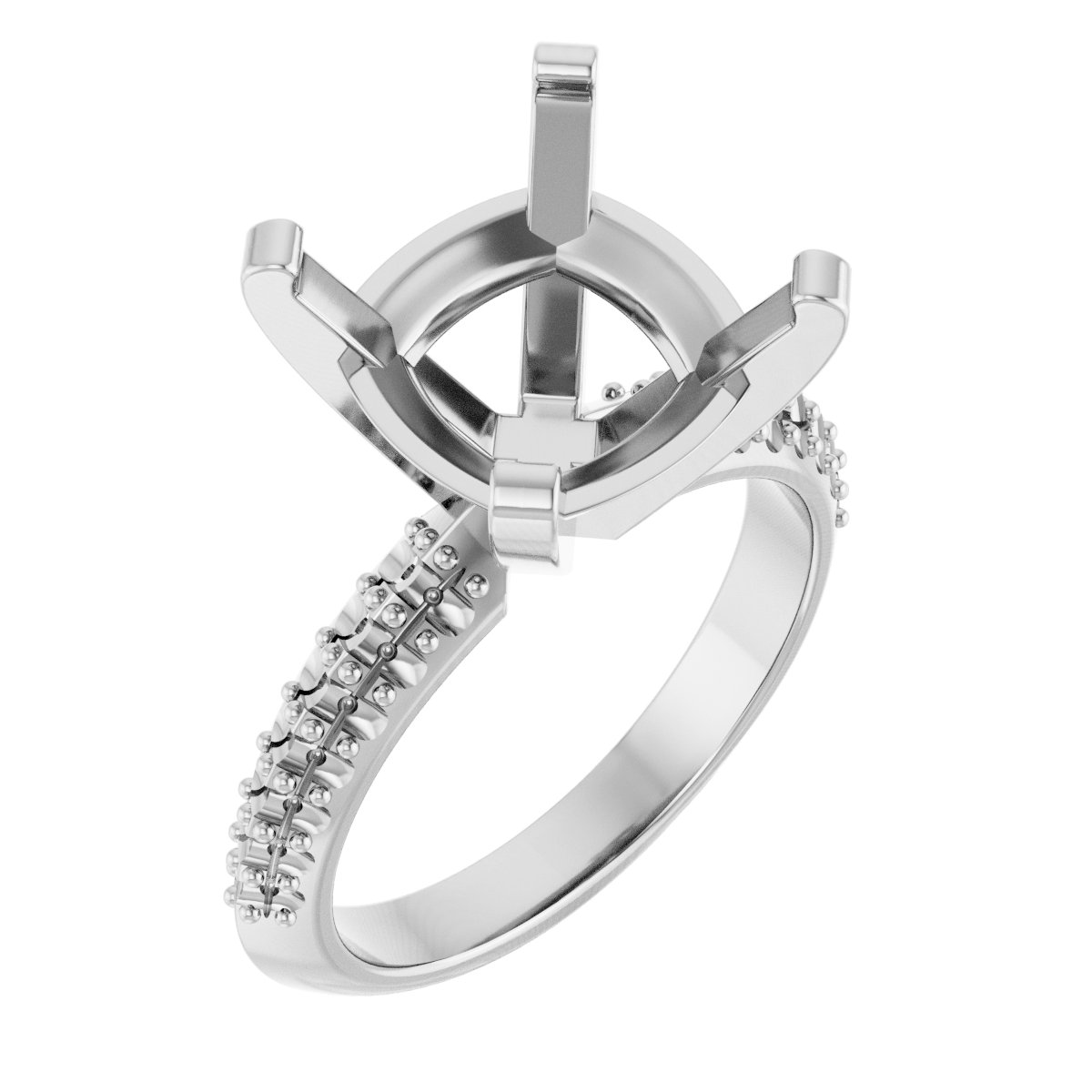 Knife-Edge Engagement Ring
