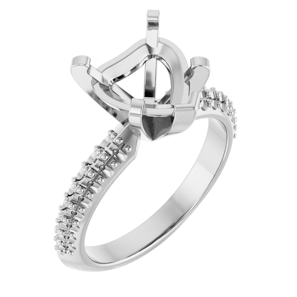 Knife-Edge Engagement Ring