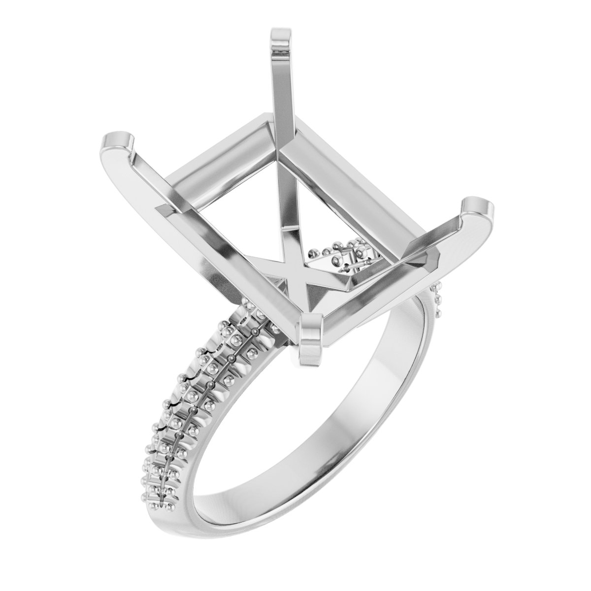 Knife-Edge Engagement Ring