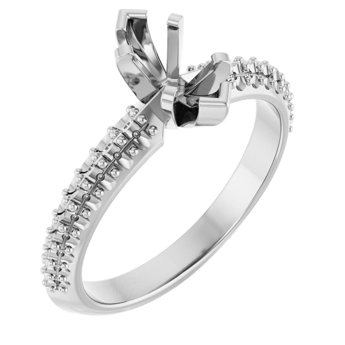Knife-Edge Engagement Ring