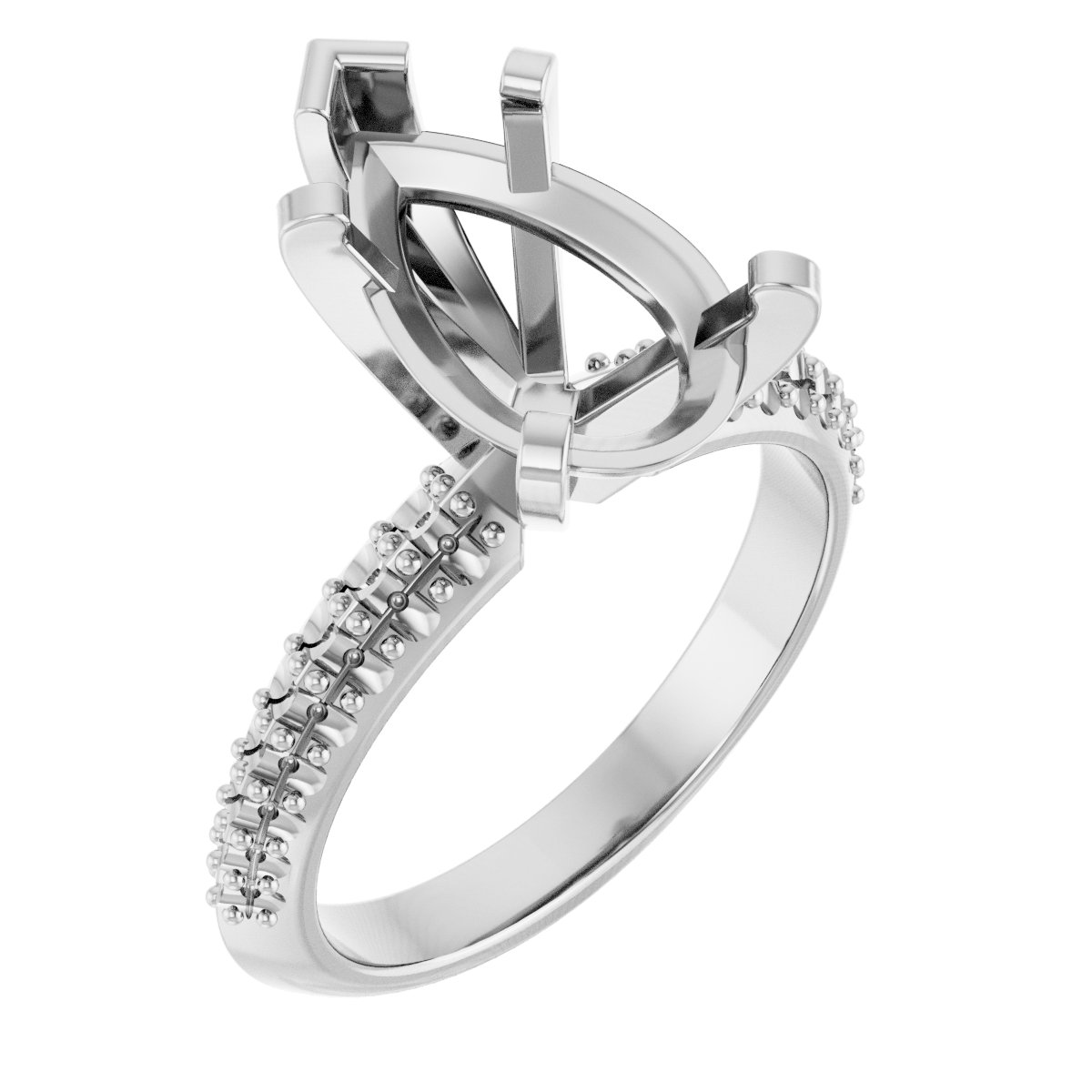 Knife-Edge Engagement Ring