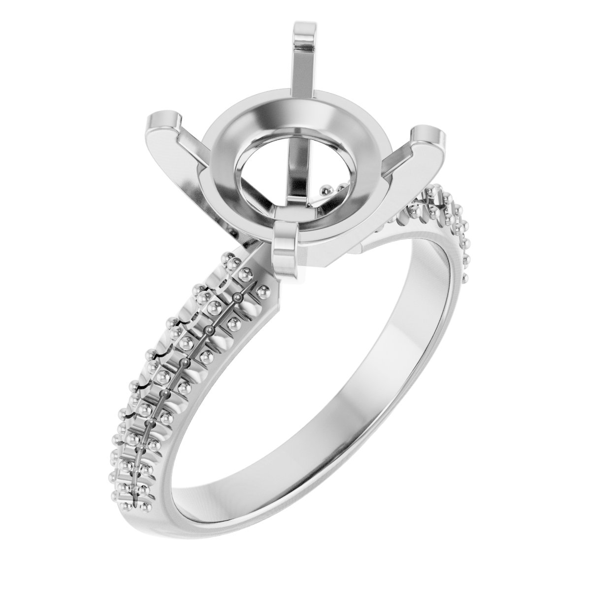 Knife-Edge Engagement Ring