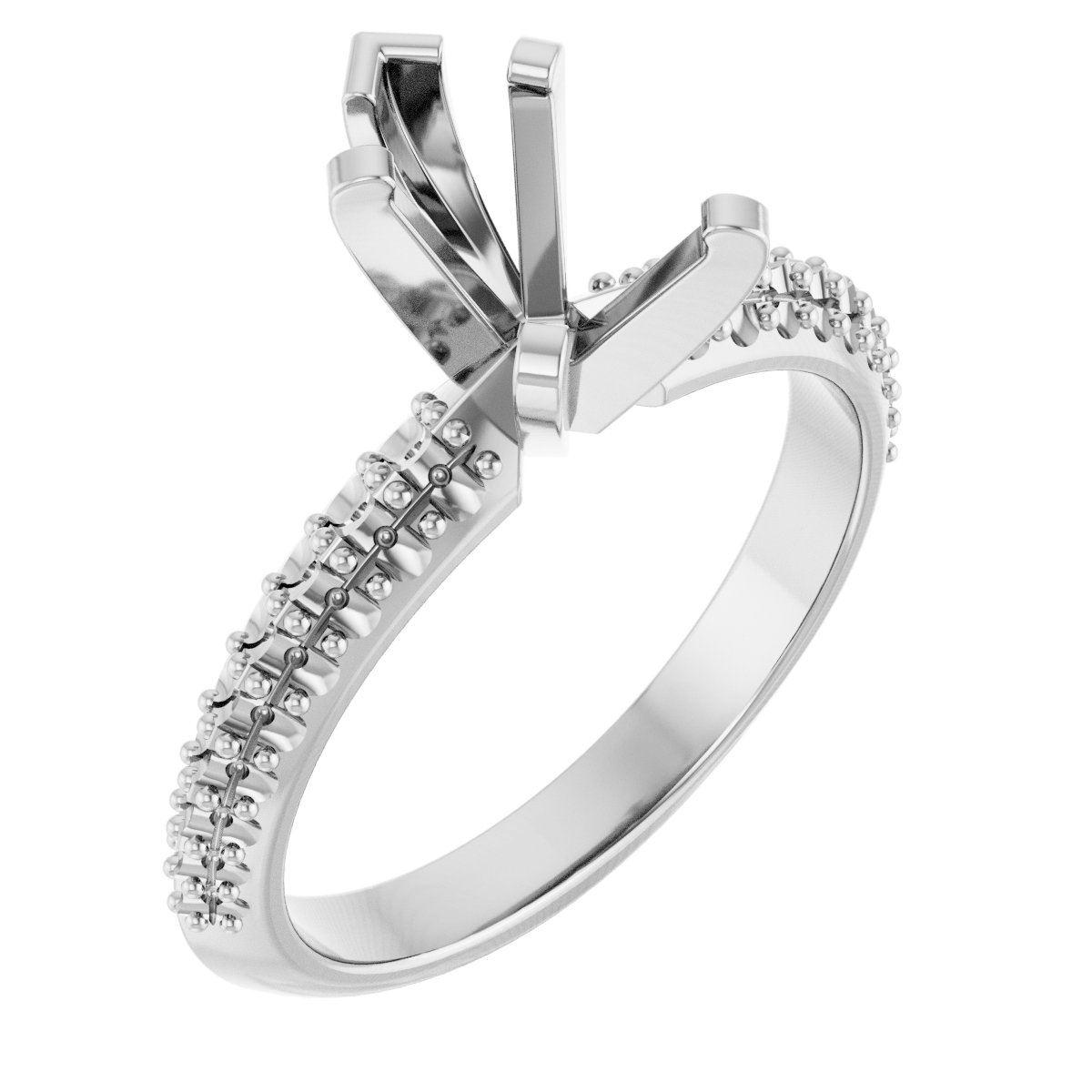 Knife-Edge Engagement Ring
