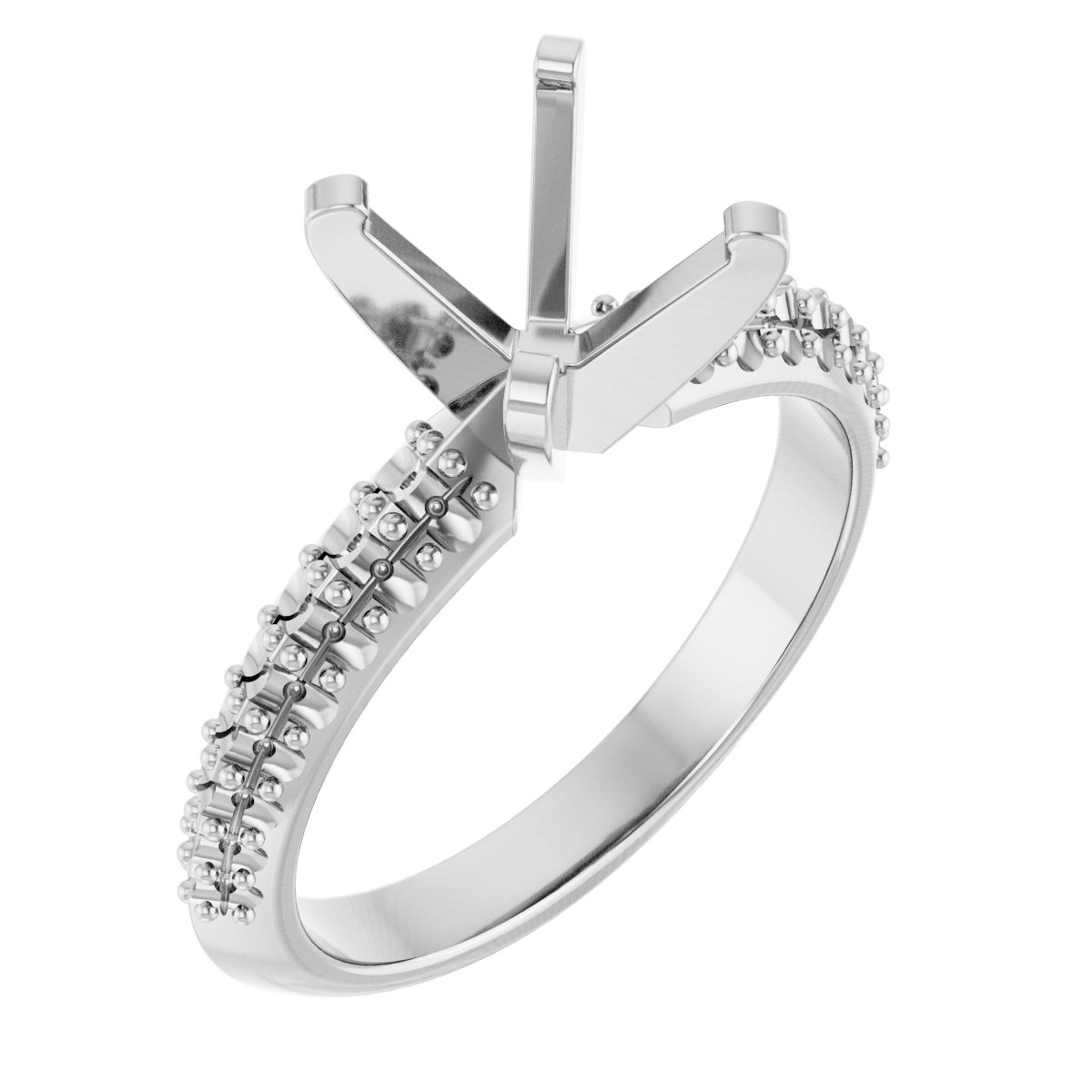 Knife-Edge Engagement Ring