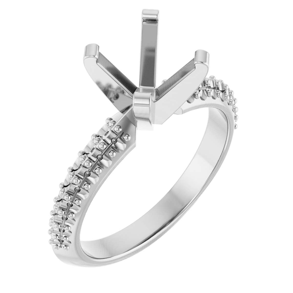 Knife-Edge Engagement Ring
