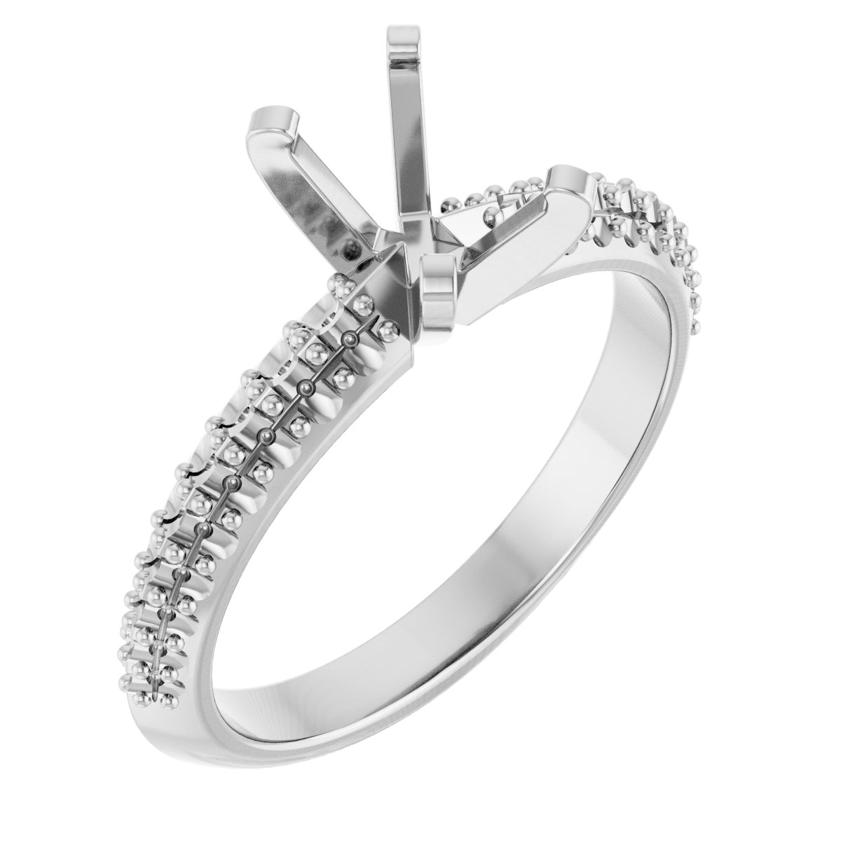 Knife-Edge Engagement Ring