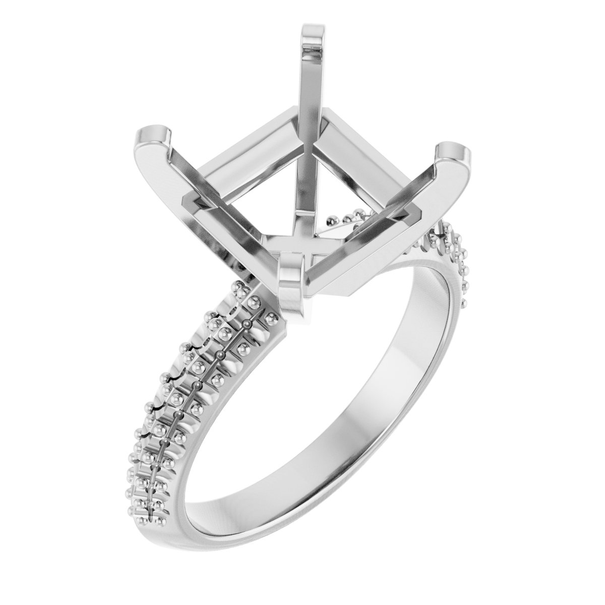 Knife-Edge Engagement Ring