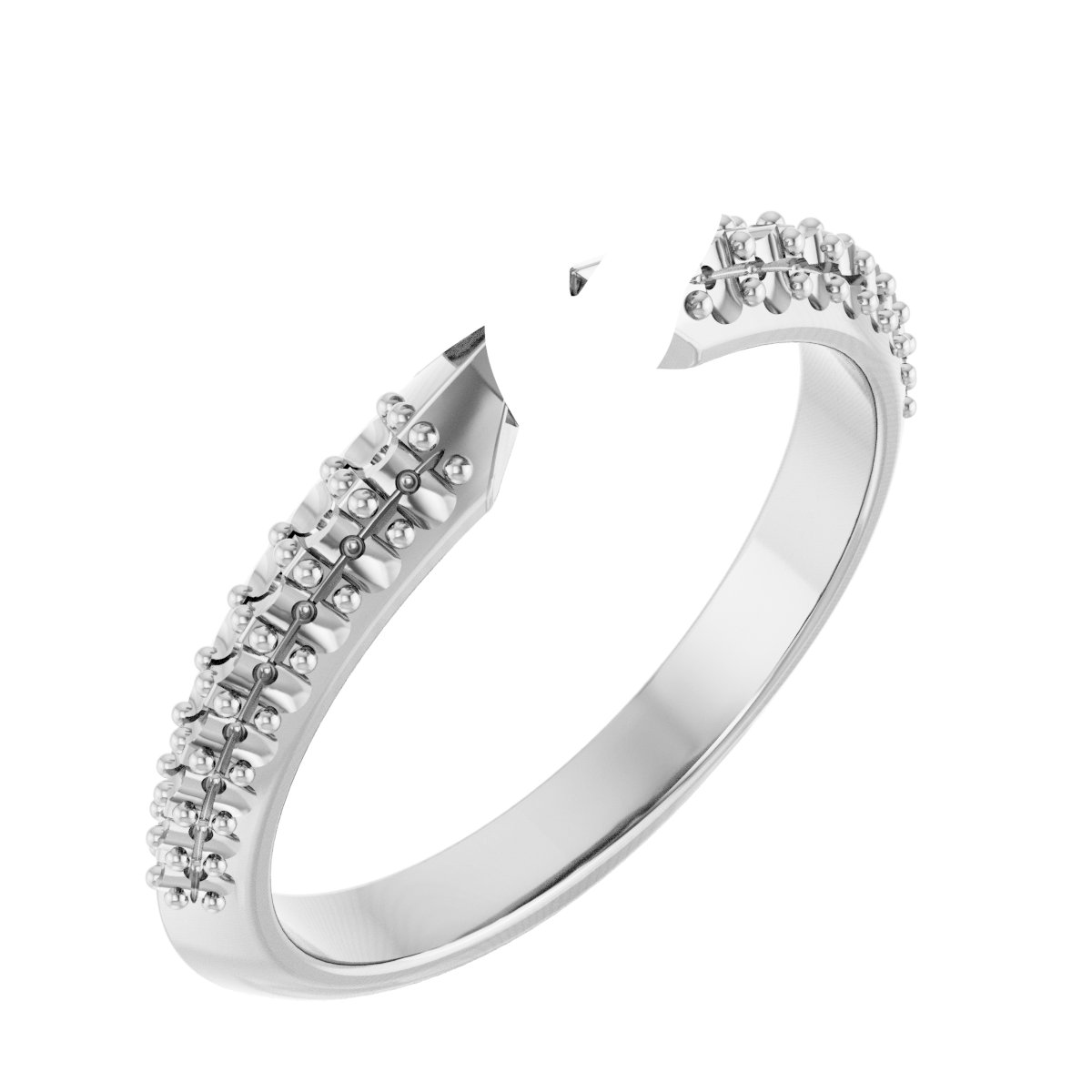 Knife-Edge Engagement Ring