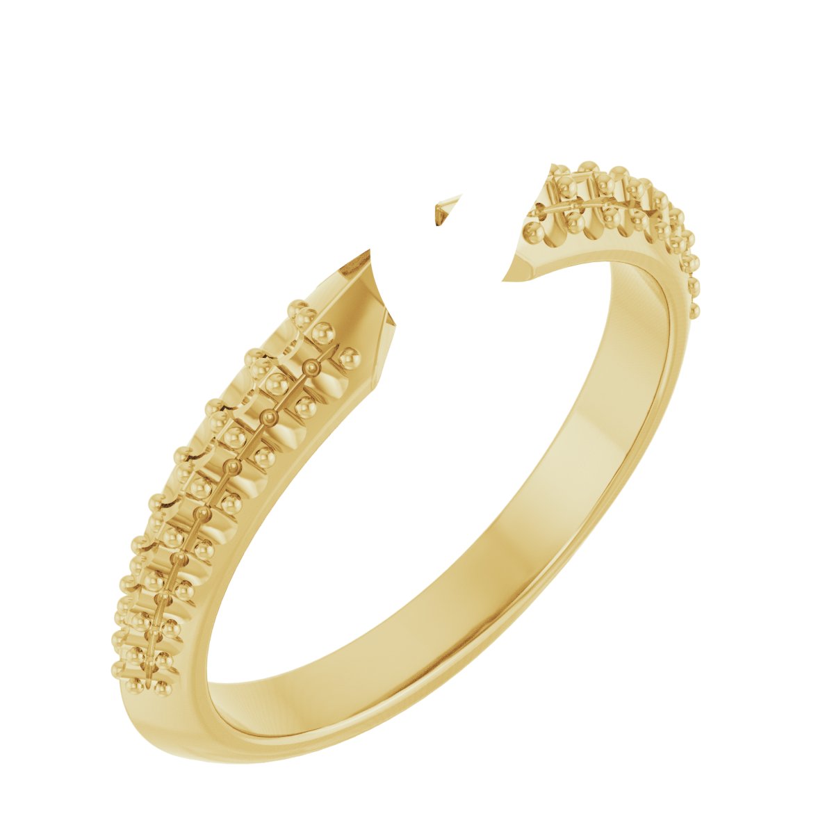 Knife-Edge Engagement Ring