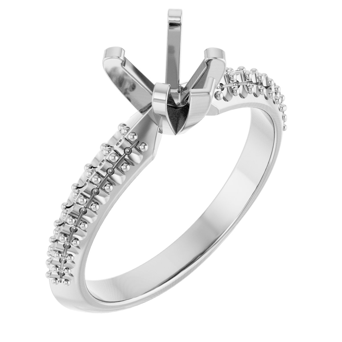 Knife-Edge Engagement Ring