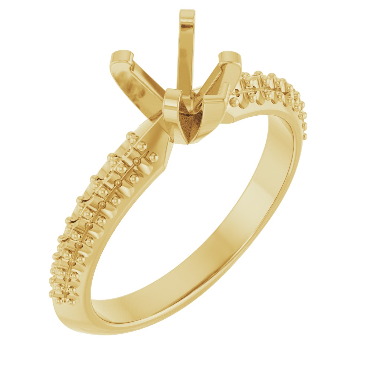 Knife-Edge Engagement Ring