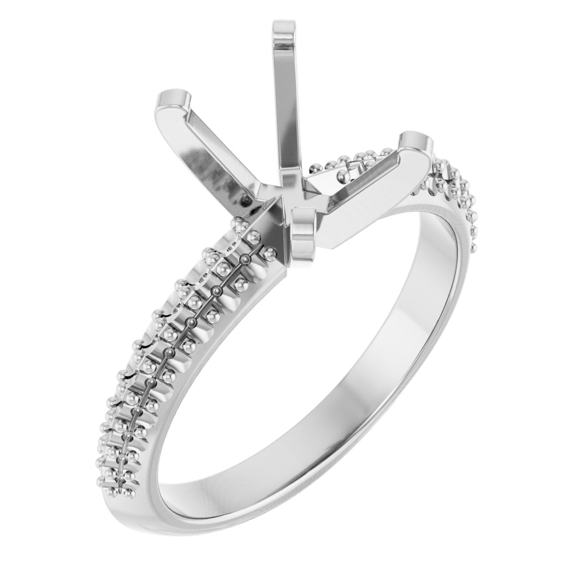 Knife-Edge Engagement Ring