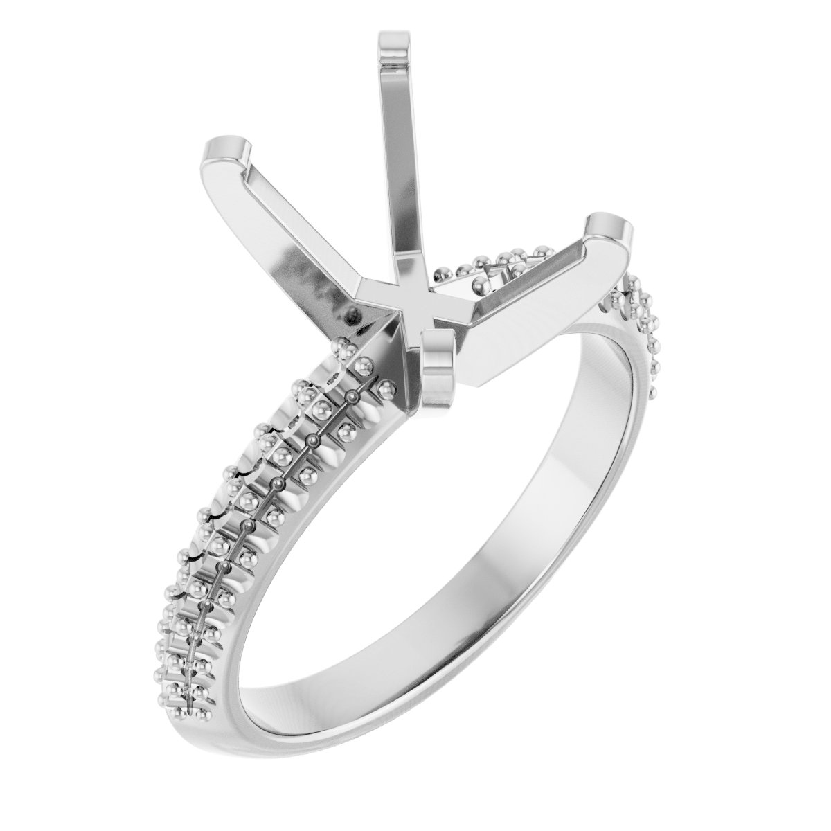 Knife-Edge Engagement Ring